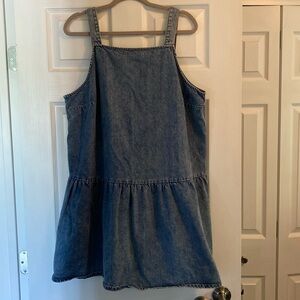 Divided H&M denim babydoll jumper. XL